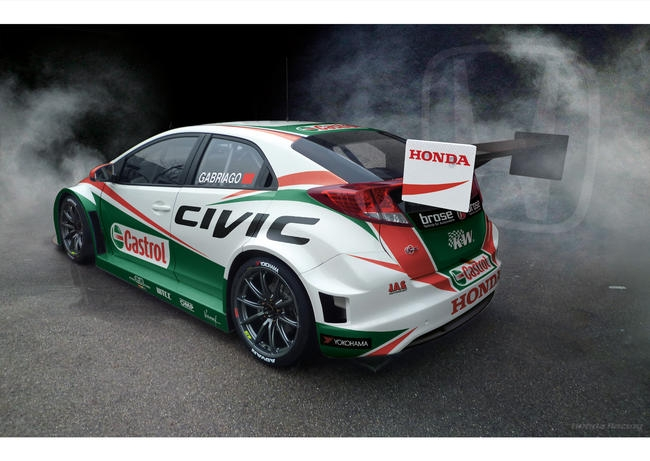 Nouvelle Honda WTCC 2014