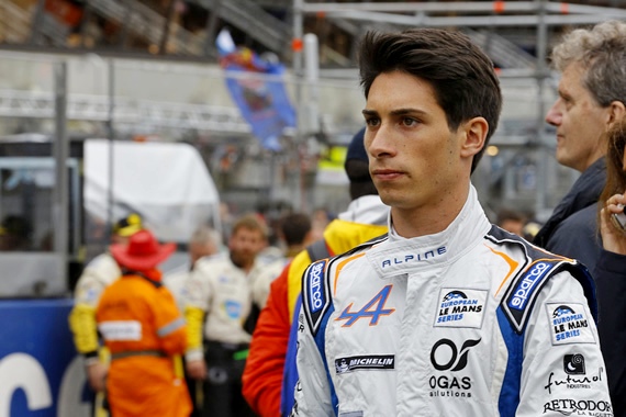 Paul-Loup Chatin pilote titulaire Signatech-Alpine 2 Paul Loup Chatin