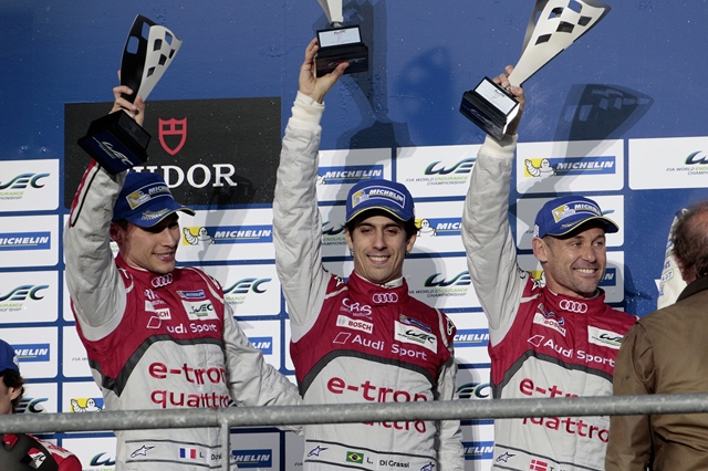 Audi erreicht in Spa Platz zwei