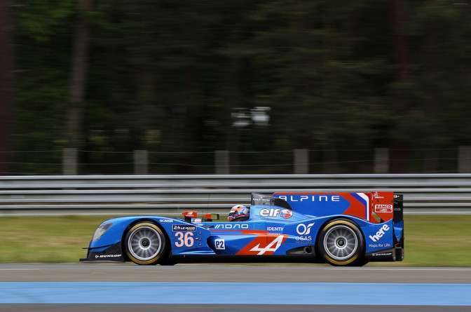 ALPINE AU CINQUIEME RANG DES LM P2 SUR LA GRILLE DE DEPART DES 24 HEURES DU MANS 2014 3 Paul loup Chatin e1402648428688