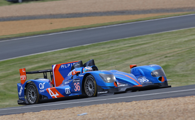 ALPINE AU CINQUIEME RANG DES LM P2 SUR LA GRILLE DE DEPART DES 24 HEURES DU MANS 2014 2 Test Day le Mans 2014 Signnatech Alpine