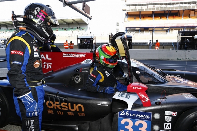Debuts prometteurs pour OAK Racing Team Asia 3 Test Le Mans ligier JS P2 (1)