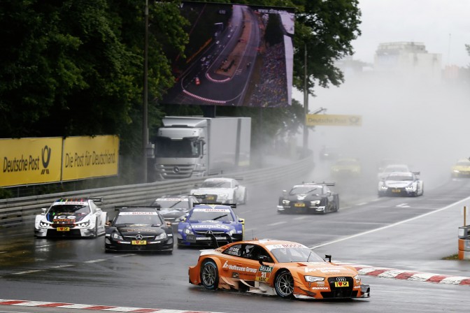 DTM: Belle performance d’Audi au Norisring 1 Audi Team Rosberg Jamie green e1404224605562