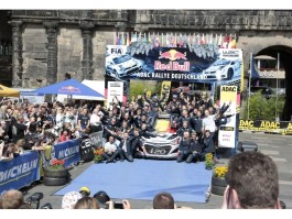 Podium Rallye d'Allemegne