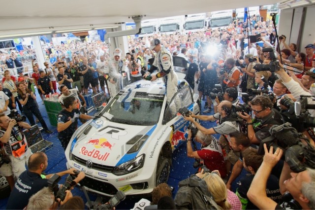 WRC RALLYE DE FINLANDE : LATVALA TRIOMPHE CHEZ LUI AU VOLANT DE LA POLO R WRC 2 WRC Latvala triomphe Finlande (15)