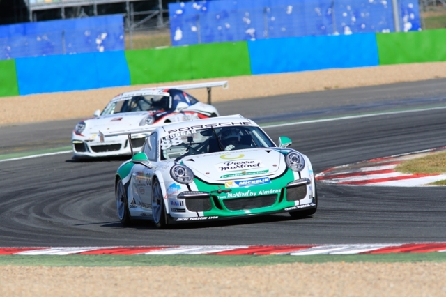 Porsche Carrera Cup France 2014, le suspense reste entier ! 4 2014_PCCF_Magnycours_C.Ledogar