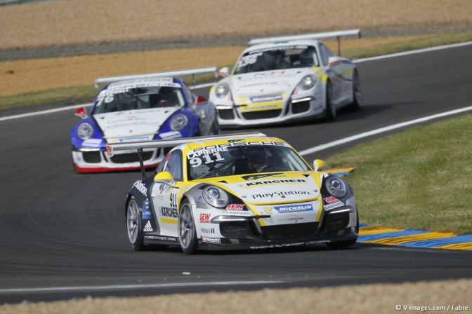 Porsche Carrera Cup France - Magny-Cours: L’escouade « SLR » a les dents longues… 6 Christophe Lapierre e1409735452691
