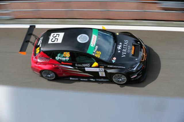 Ferenc Ficza on the Spa-Francorchamps