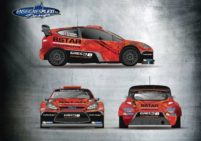Stephane Sarrazin s’engage au Rallye des Cevennes et au Tour de Corse avec Oreca-Store.com ! 2 2014_Deco_StephSarrazin_OrecaStore1