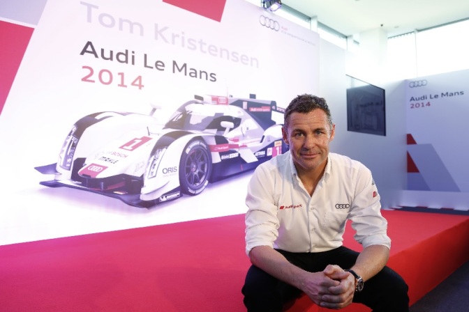 Le pilote Audi Tom Kristensen met fin a sa carriere 2 Tom Kristensen e1416588112784
