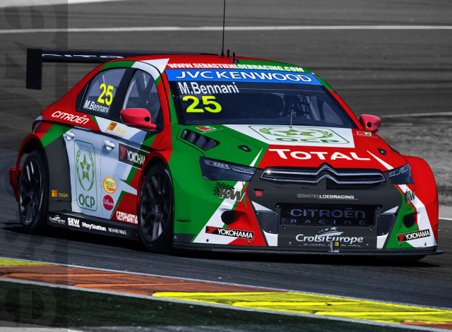 Mehdi Bennani et le Maroc rejoignent Sebastien Loeb Racing 2 2015_WTCC_DecoMehdiBennani