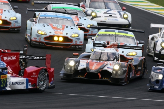 G-Drive Racing termine 2eme du Trophee FIA d’Endurance Equipes LM P2 3 6 Heures de Sao Paulo 2014 (4)