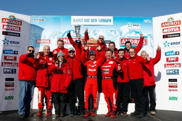 Mazda et Jean-Philippe Dayraut remportent le Trophée Andros 2014/2015 2 Podium