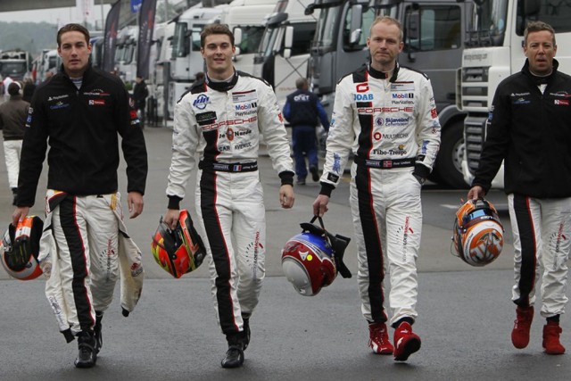 SEBASTIEN LOEB RACING PUISSANCE QUATRE EN PORSCHE CARRERA CUP FRANCE! 2 Porsche Cup 2014 Le Mans