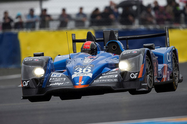 24 HEURES DU MANS :L’ALPINE A450B S’ELANCERA DU CINQUIEME RANG 3 Le mans 2015 Alpine Signatech (2)