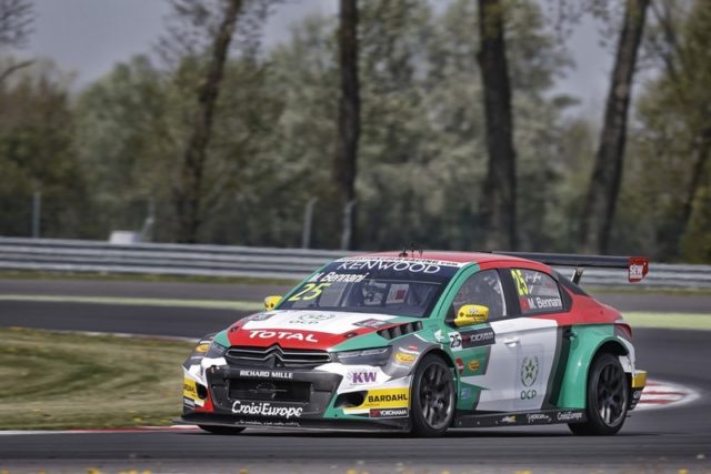WTCC: SLOVAKIA RING... 2 25 BENNANI Mehdi (mar) Citroen C Elysee team Sebastien Loeb racing action during the 2016 FIA WTCC World Touring Car Championship race of Slovakia at Slovakia Ring, from April 15 to 17 2016 - Photo François Flamand / DPPI.