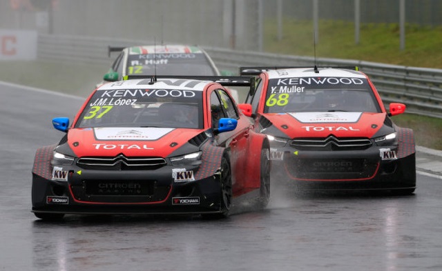 WTCC HUNGARORING : DOUBLE CITROEN 2 double Citroen