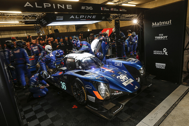 LA MARSEILLAISE RETENTIT POUR ALPINE AU MANS 3 Alpine 1er en LMP le Mans 2016 (3)