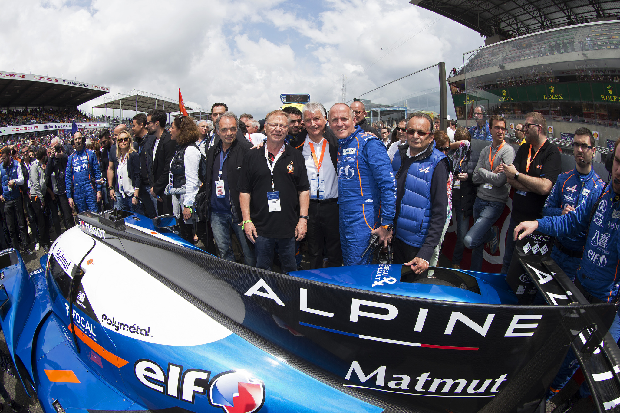 LA MARSEILLAISE RETENTIT POUR ALPINE AU MANS 2 Alpine 1er en LMP le Mans 2016 5