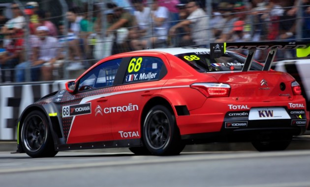 WTCC : CITROEN CREUSE ENCORE L'ECART 2 Yvan Muller