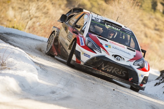 WRC 85 ème RALLYE DE MONTE CARLO 3 Jari Matti Latvala gave Toyotas Yaris a debut podium finish