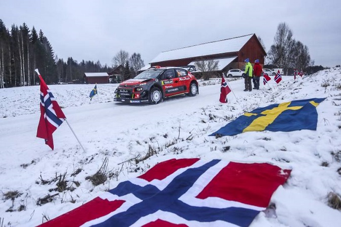RALLYE DE SUEDE 2017 SHAKEDOWN 1 Rallye de Suede 2017 shakedown 2