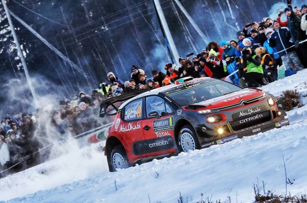WRC RALLYE DE SUEDE 2017 ETAPE 2 3 WRC Rallye de Suede etape 2 2