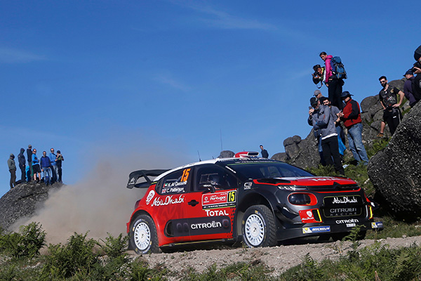 WRC RALLYE DU PORTUGAL: CITROEN DANS LE TOP 5 3 Rallye du Portugal Jour 2 1