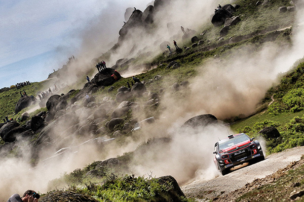 WRC RALLYE DU PORTUGAL: CITROEN DANS LE TOP 5 4 Rallye du Portugal Jour 2 4