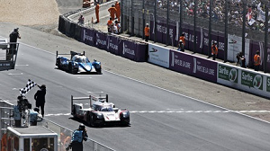 Arrivee 24 h du mans