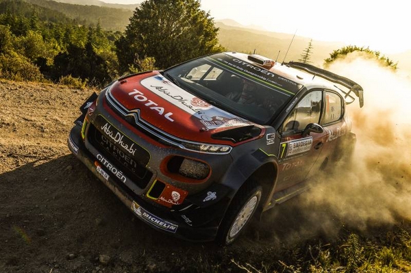 WRC : LA PREMIERE JOURNEE A ETE RUDE POUR CITROEN TOTAL ABU DHABI 2 Rallye Italia Sardaigna Jour 1 3