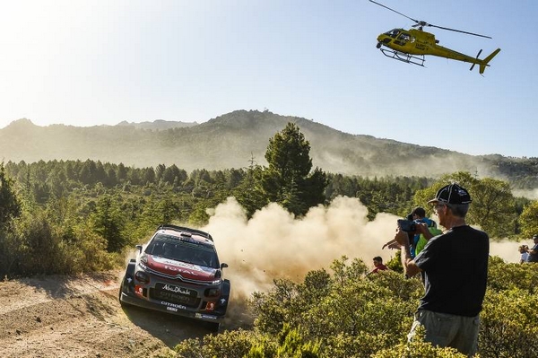WRC : LA PREMIERE JOURNEE A ETE RUDE POUR CITROEN TOTAL ABU DHABI 4 Rallye Italia Sardaigna Jour 1 4