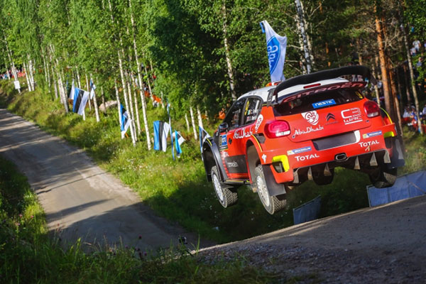 WRC RALLYE DE FINLANDE JOUR 1 2 Finlande etape 1 3