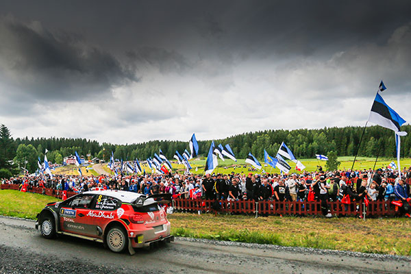 WRC RALLYE DE FINLANDE ETAPE 3 2 WRC Finlande etape 3 3