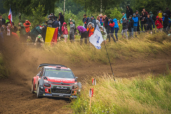 WRC : RALLYE DE POLOGNE JOUR 1 2 WRC Rallye de Pologne etape 1 1