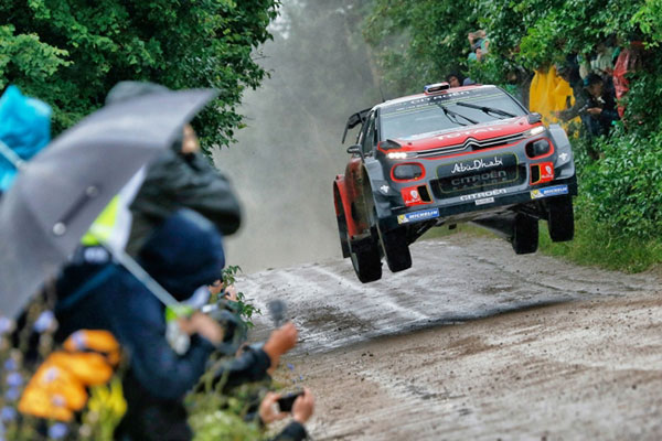WRC : RALLYE DE POLOGNE JOUR 1 3 WRC Rallye de Pologne etape 1 2