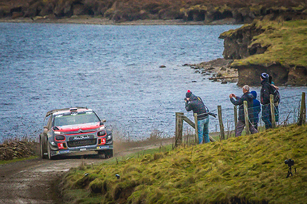 WRC Rallye de Grande-Bretagne dernière étape 1 Wales Rally 2017