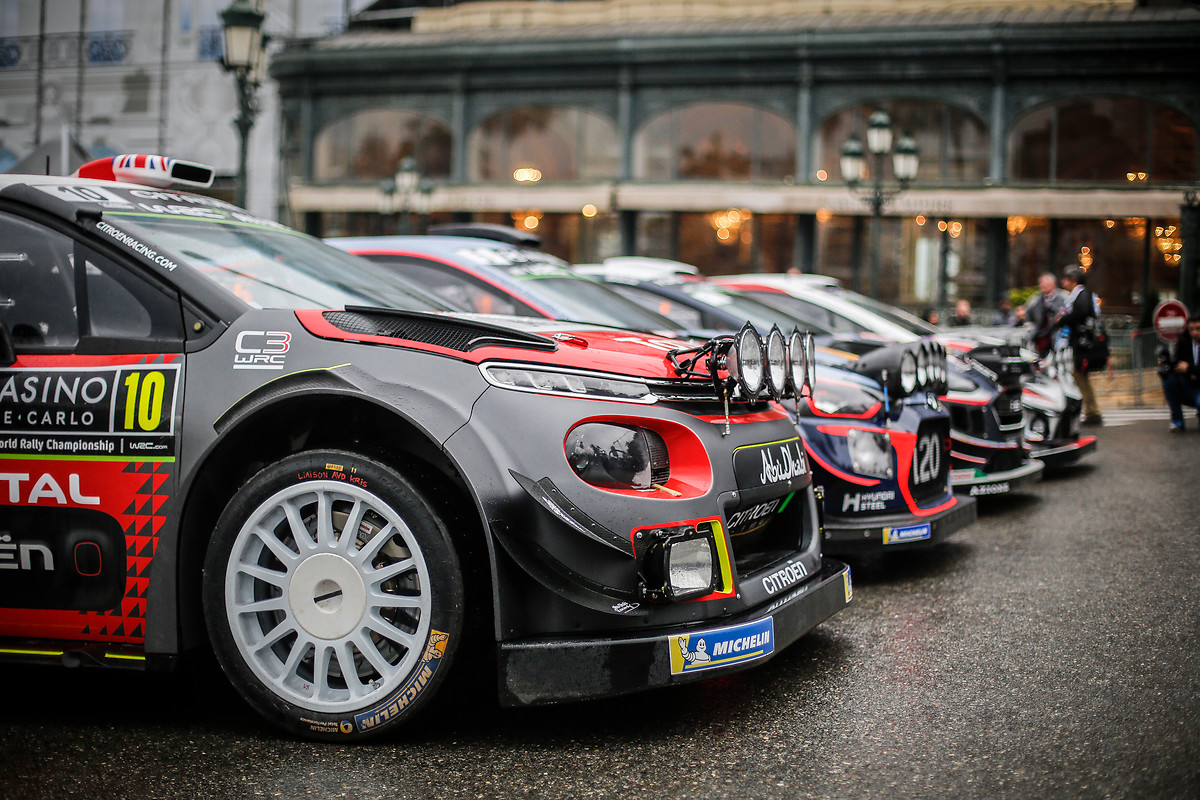 WRC : Monte-Carlo 2018 étape 1 7 WRC Monta Carlo etape 1 2