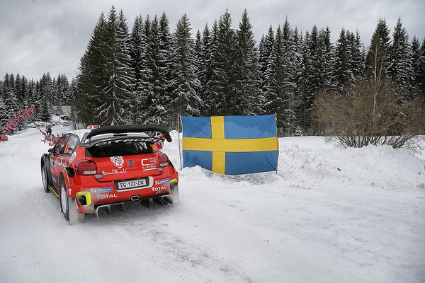 WRC Rallye de Suède shakedown 4 Shakedown Suede 2018 2