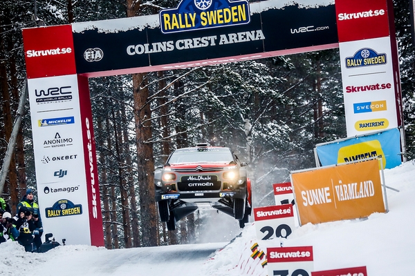 WRC rallye de Suède dernière étape 2 Sweden Rally 2018 3 1