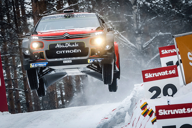 WRC rallye de Suède dernière étape 9 Sweden Rally 2018 Motorsport couv