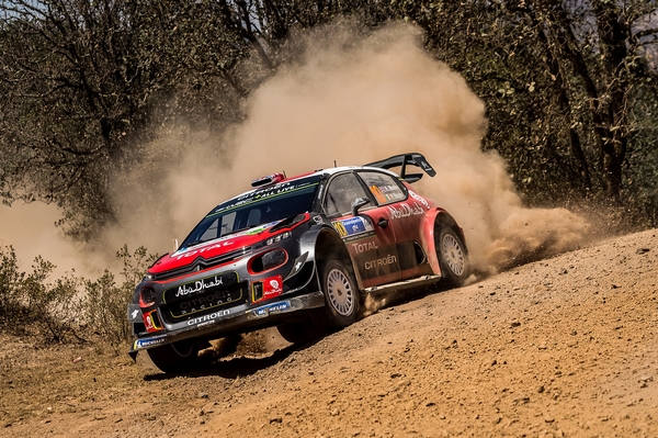 WRC Rallye du Mexique deuxième podium pour la C3 WRC. 4 FIA WRC Rally Mexico 2018 final 1