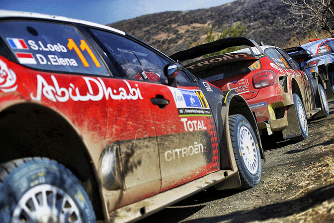WRC: rallye du Mexique Loeb fait sensation 5 WRC Rally Mexico 2018 jour 1 2
