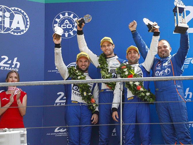 Podium Alpine