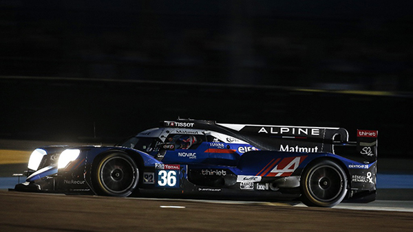 ALPINE,séance de qualifications des 24 Heures du Mans 2 Sigantech Alpine Test