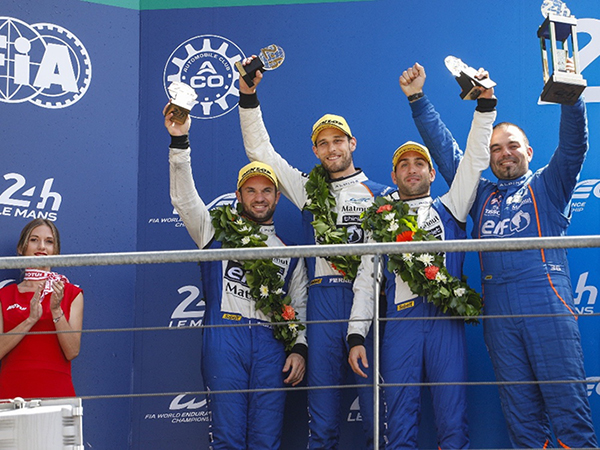 Le Mans 2018 un joli cadeau d'anniversaire pour Alpine 2 Signatech Alpine Matmut Le Mans 1