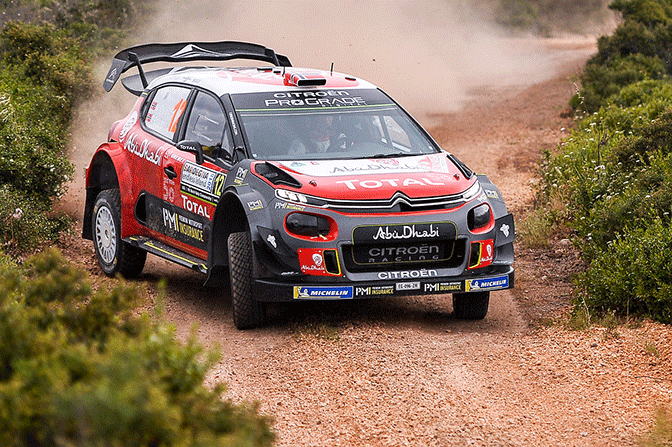 WRC: Shakedown Rallye de Sardaigne 1 WRC Sardaigne shakedown couvr