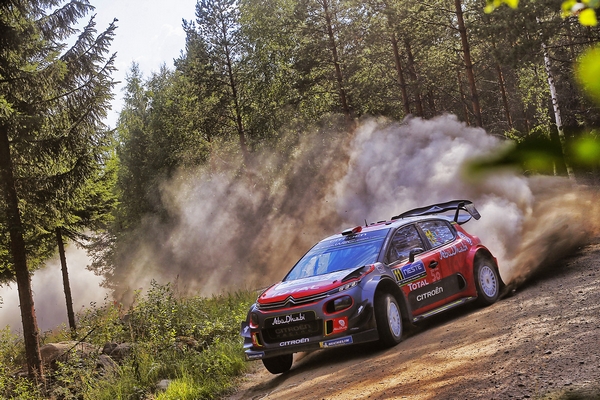 WRC:Rallye de Finlande première journée 3 Rallye Finlande 2018 etape 1 4