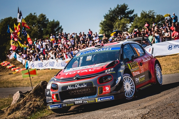 WRC Deutschland Rally Ott Tanack vainqueur 3 C3 WRC Deutschland Rally 2018 2