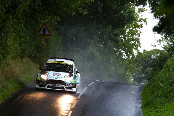 BRC Prestone Rally: Ulster rally 2 Matt Edwards Fiesta r5